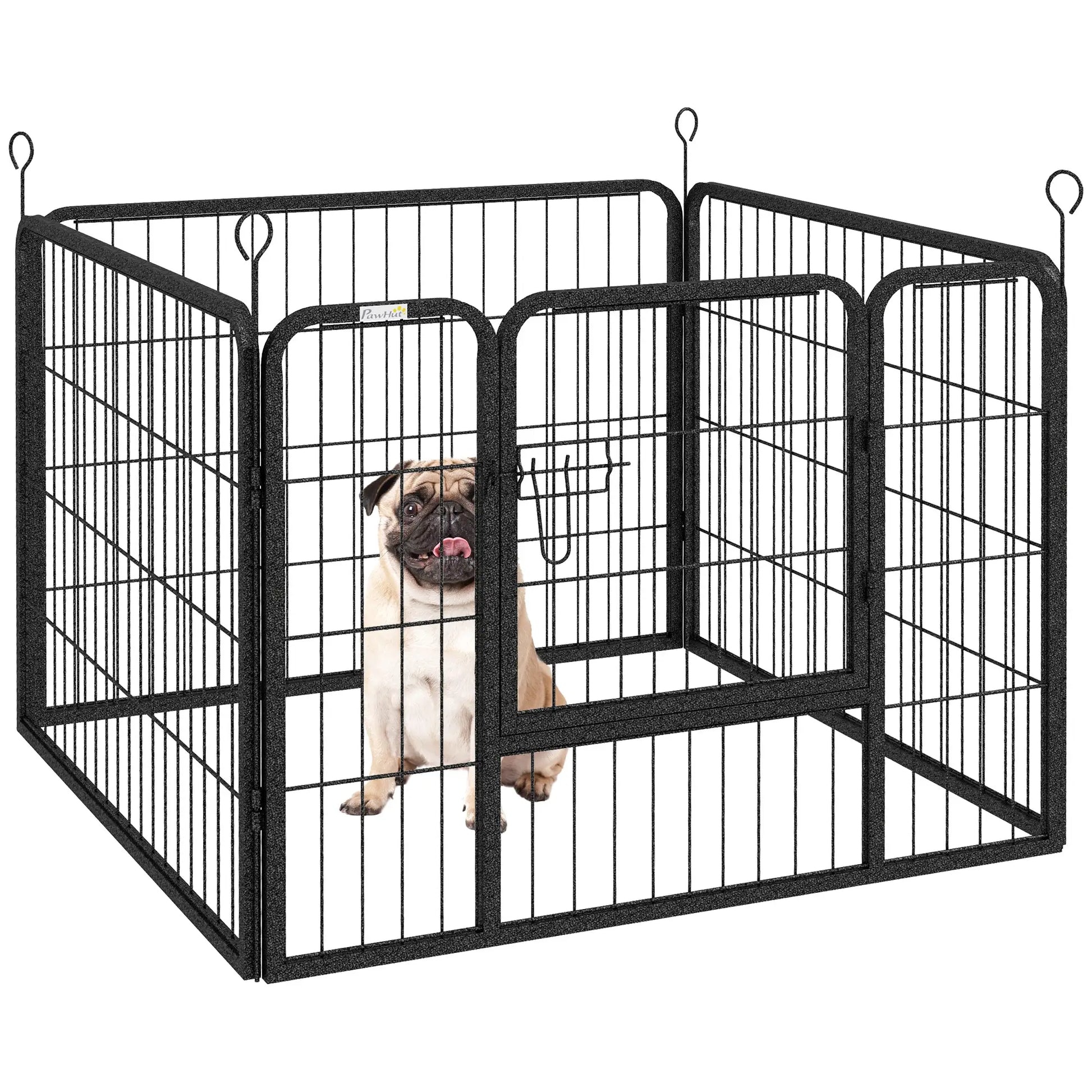 Metal Pet Playpen with Gate, Indoor Outdoor, Small Animal Houses, Kennels & Pens at Gallery Canada