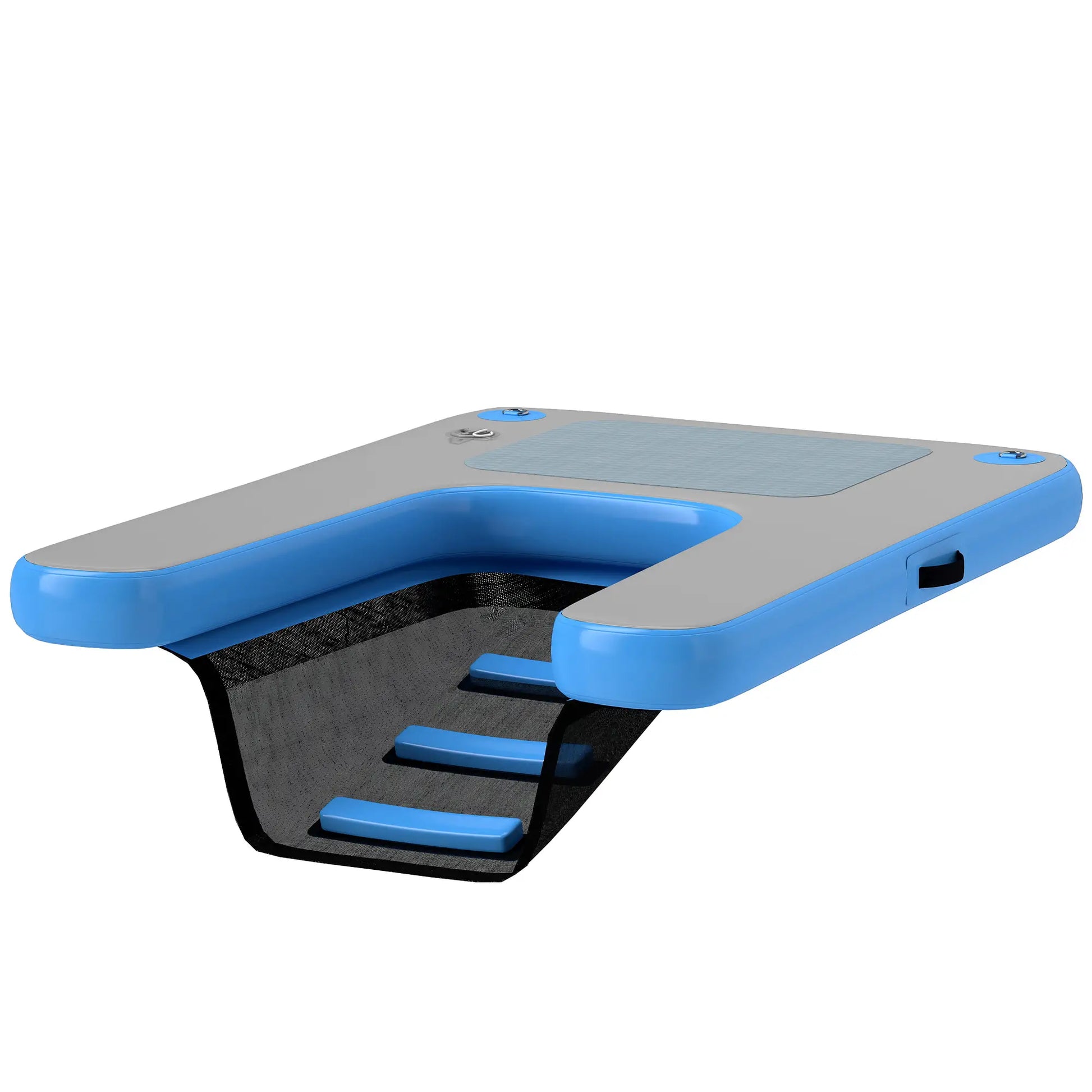 Floating Boat Ramp, Pets Up to 200 lbs, for Pool, Lake, Boat, Dock Dog Stairs Blue, Grey at Gallery Canada