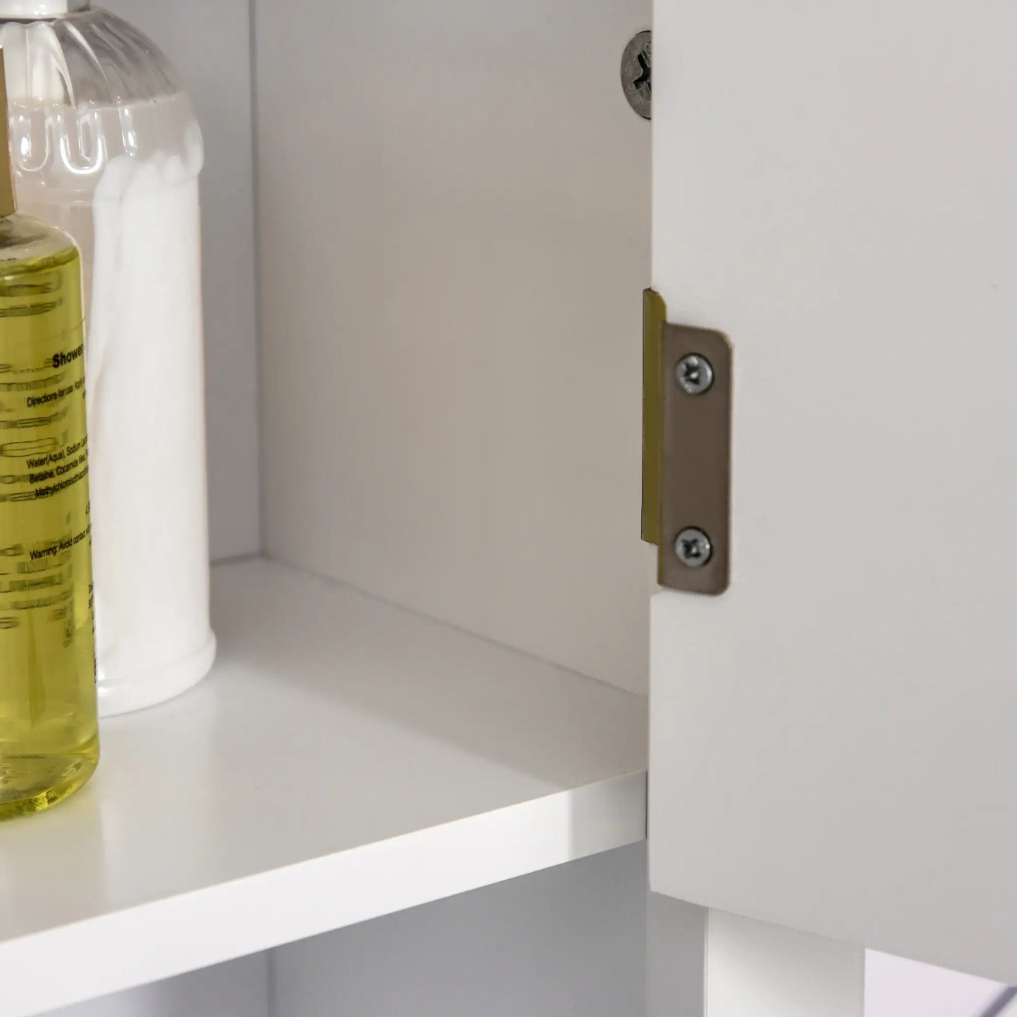 Wall Mount Bathroom Cabinet, 2 Doors, Adjustable Shelf, White Wall Mounted Cabinets at Gallery Canada