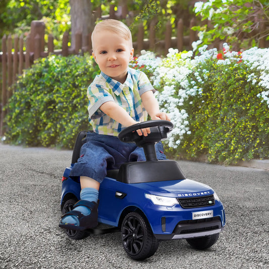 6V Electric Car for Kids, Land Rover Licensed, 18-60 Months, Blue Electric Toy Cars Blue at Gallery Canada