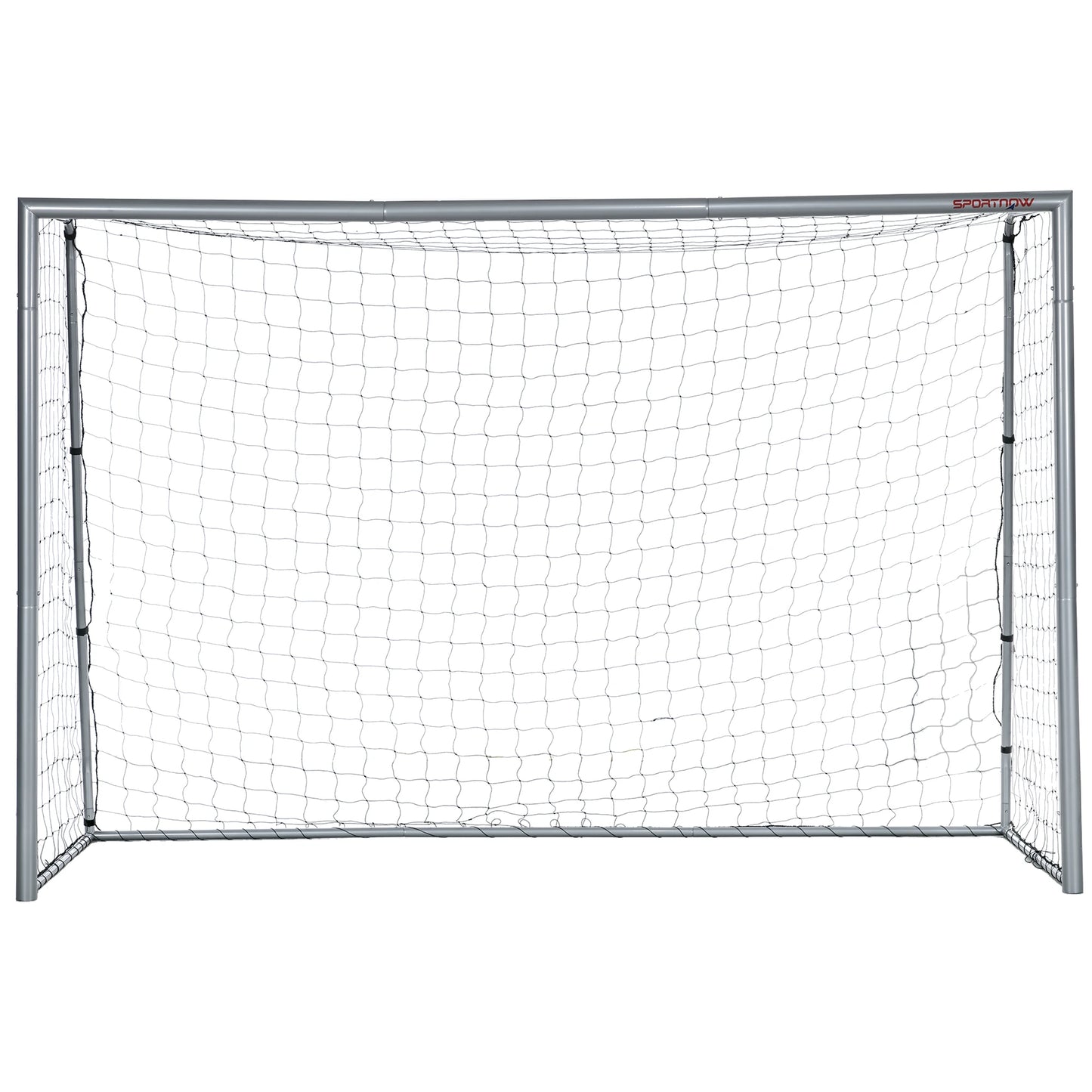 10ft x 6.5ft Soccer Goal, Soccer Net with Ground Stakes Football Grey at Gallery Canada