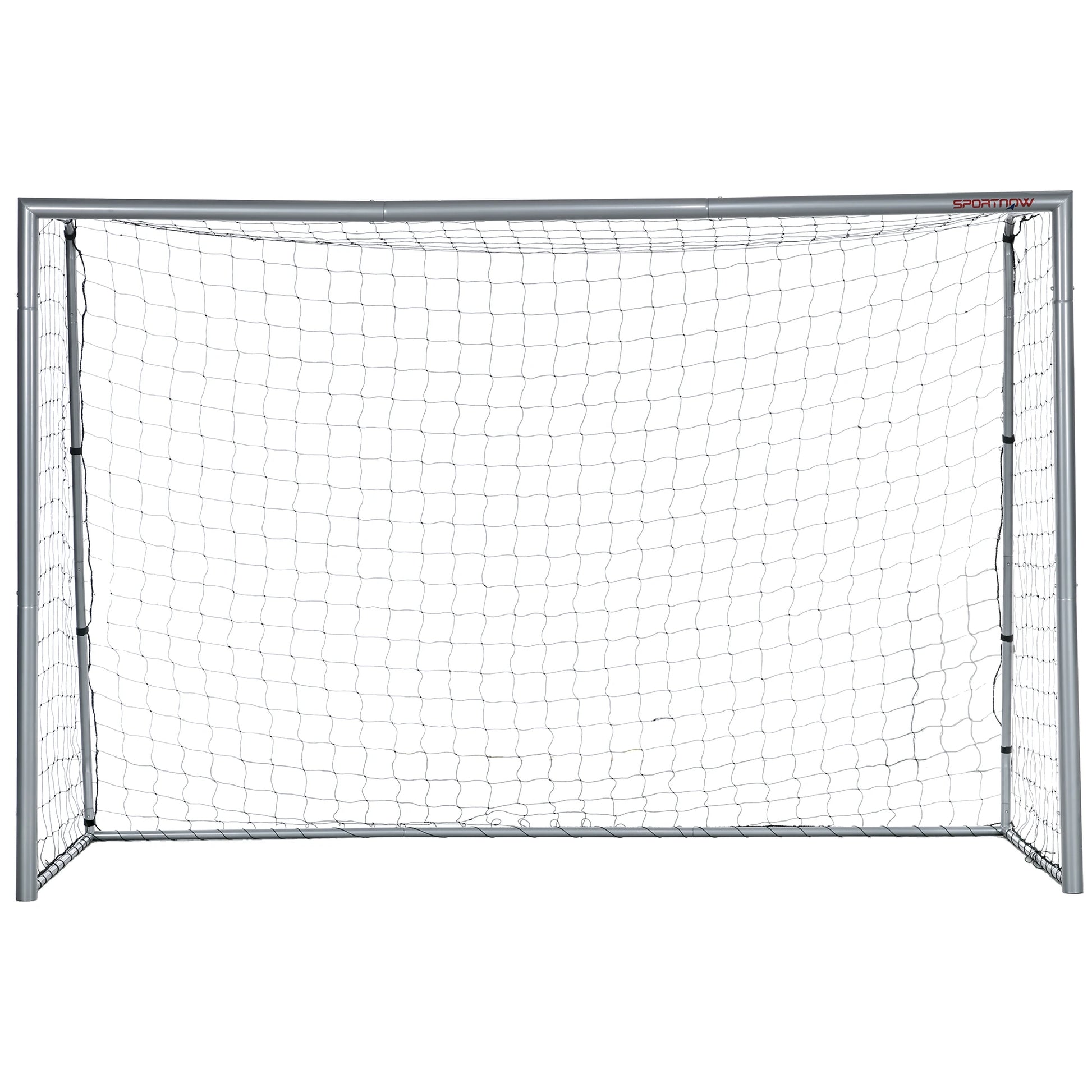 10ft x 6.5ft Soccer Goal, Soccer Net with Ground Stakes Football Grey at Gallery Canada