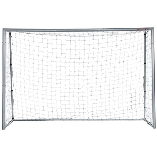 10ft x 6.5ft Soccer Goal, Soccer Net with Ground Stakes Football Grey at Gallery Canada