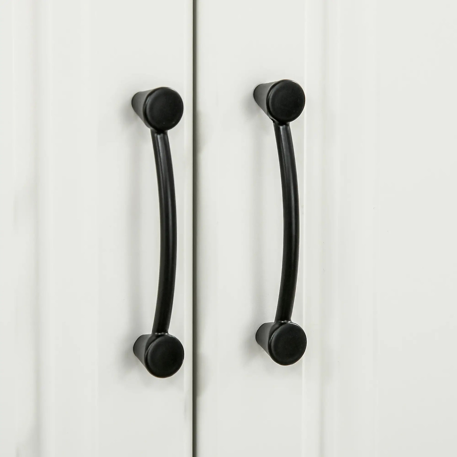 71" Freestanding Kitchen Pantry Cabinet, 4 Doors, Adjustable Shelves, White Kitchen Pantry Cabinets at Gallery Canada