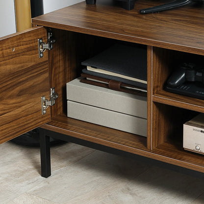 TV Stand for 50 Inches, Cabinet with Door, Drawers, Dark Walnut TV Stands at Gallery Canada