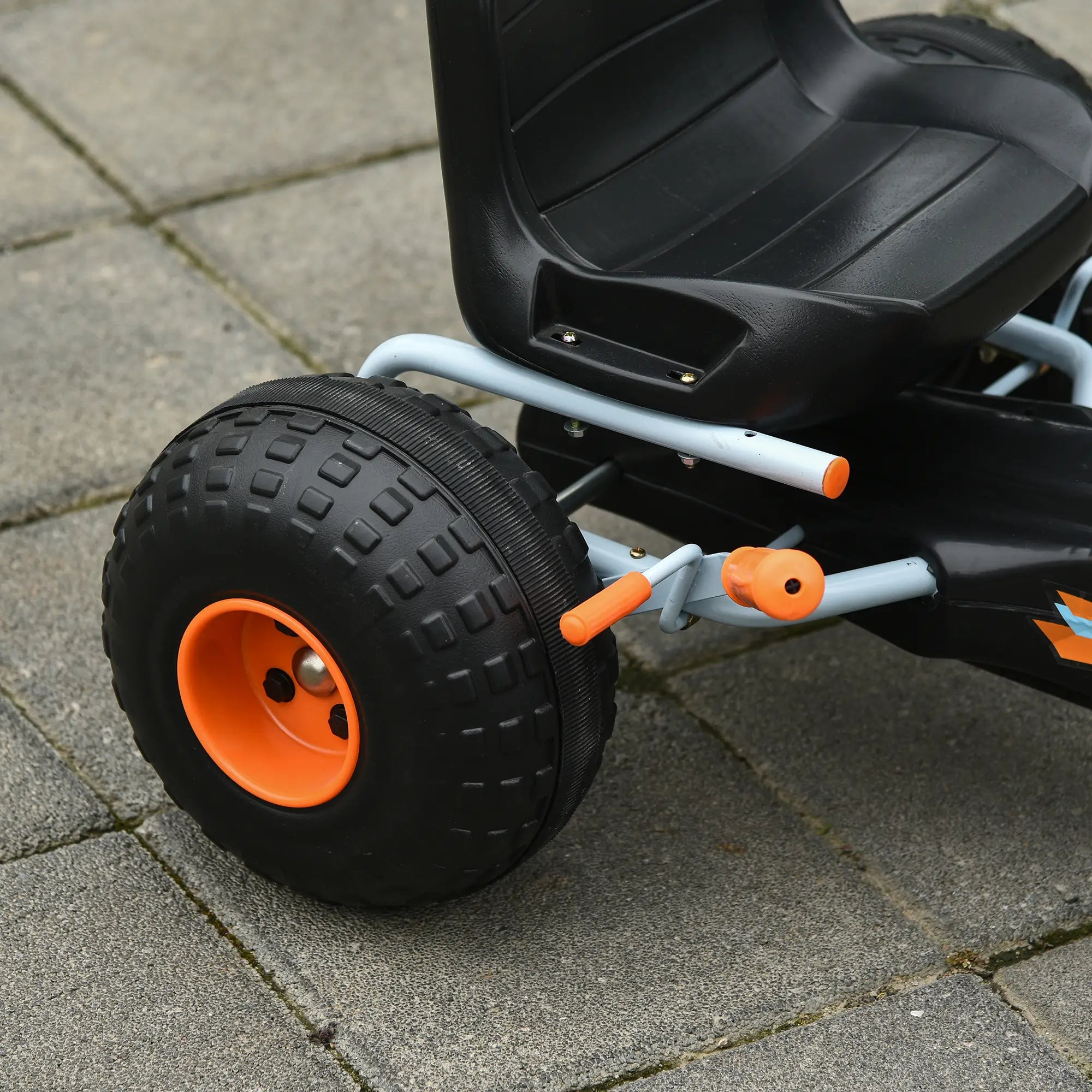 Kids Pedal Go Kart, 4 Wheel Ride on Car, Adjustable Seat, Handbrake, 3-6 Years Pedal Go Karts for Kids at Gallery Canada
