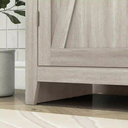 72" Freestanding Storage Cabinet, Kitchen Pantry with Doors, Shelves, Grey Kitchen Pantry Cabinets at Gallery Canada