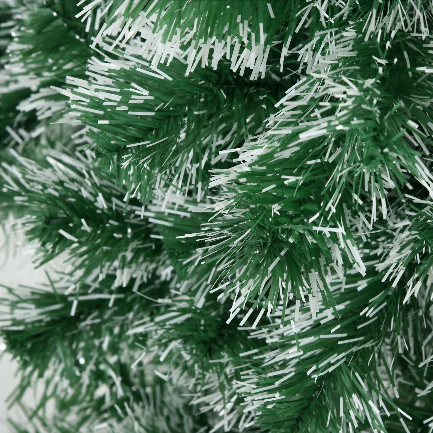 6FT Artificial Christmas Tree, 375 Tips, Metal Stand