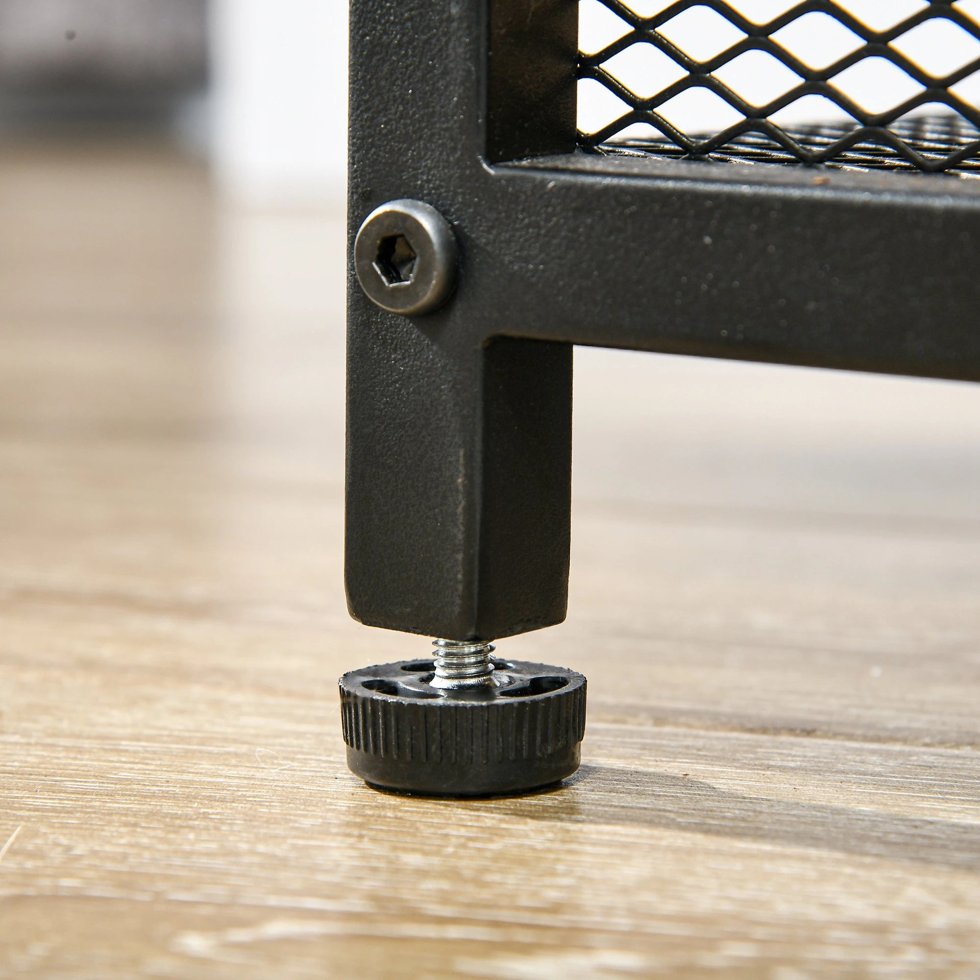 2-Tier Firewood Rack, Shovel, Broom, Poker, Tongs, 21.7