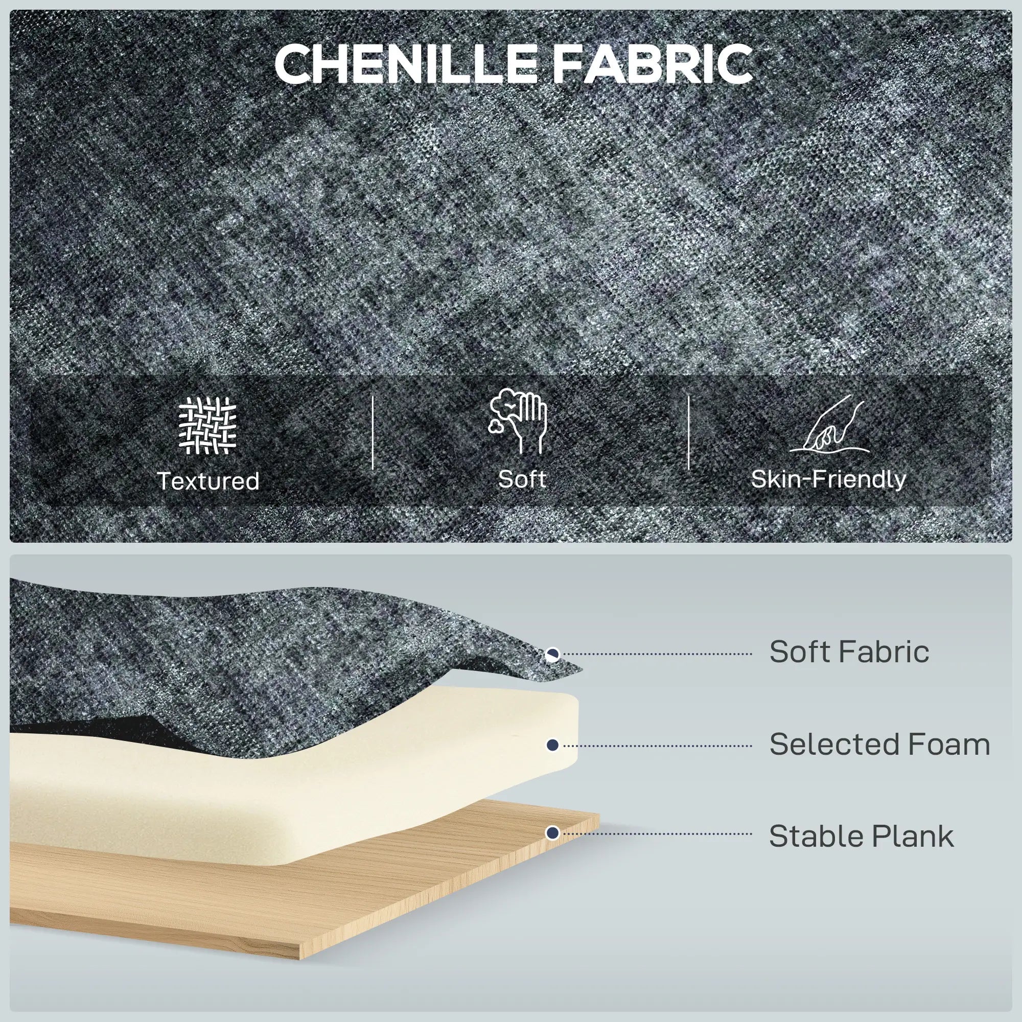 Power Recliner Chair, Fabric Upholstery, USB Ports, Swivel Rocking, Dark Grey Single Sofas at Gallery Canada