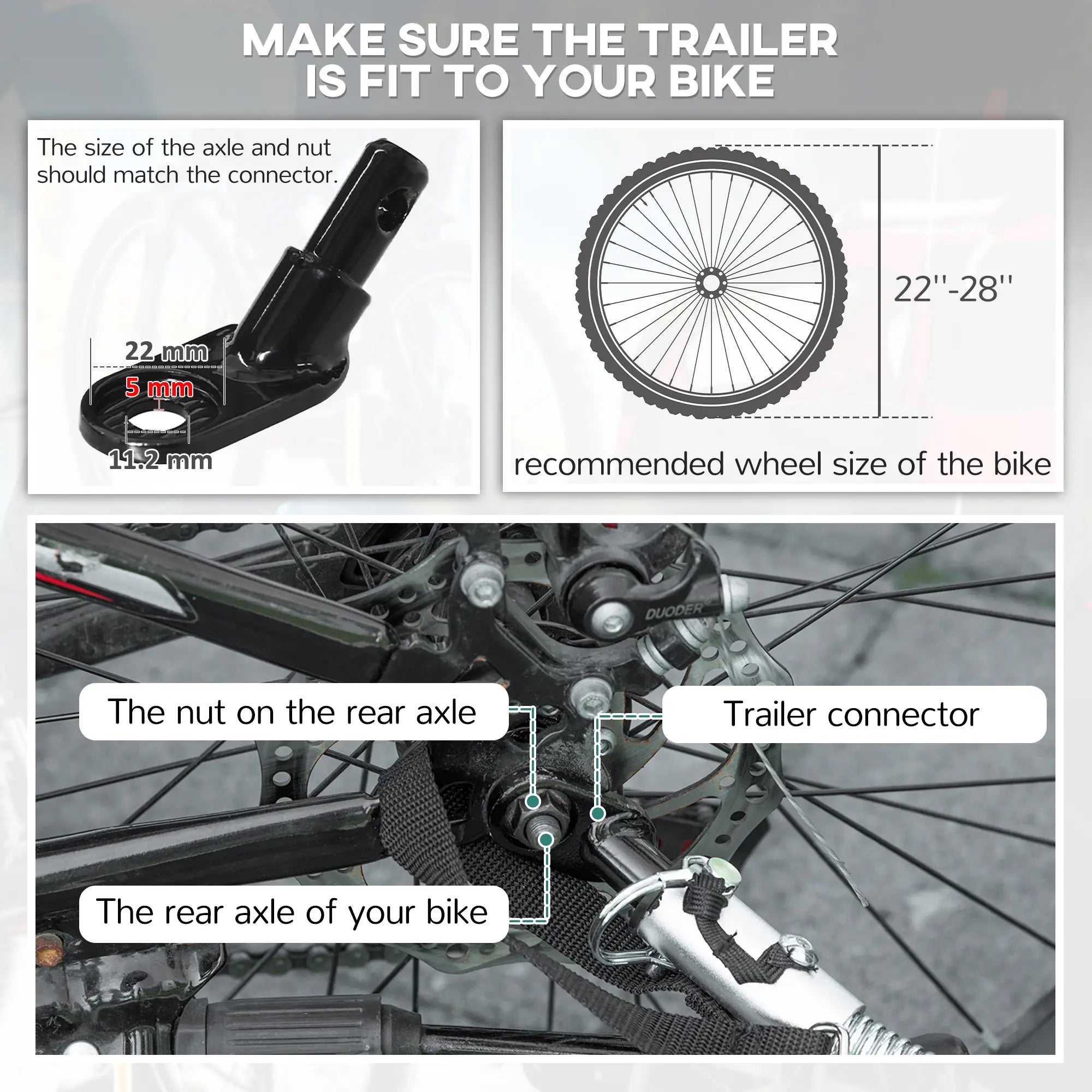 Kids Bike Trailer, 16
