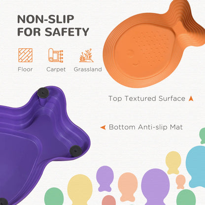 11pcs Balance Stepping Stones, Fish Style Non-Slip, Larger Size Stackable Blocks Gym Sets & Swings at Gallery Canada