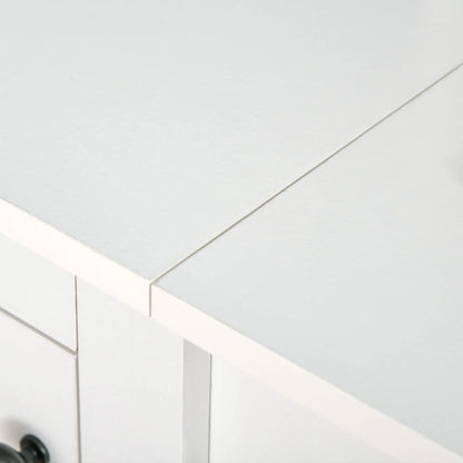 Farmhouse Computer Desk with Storage, 47 Inch, White Computer Desks at Gallery Canada