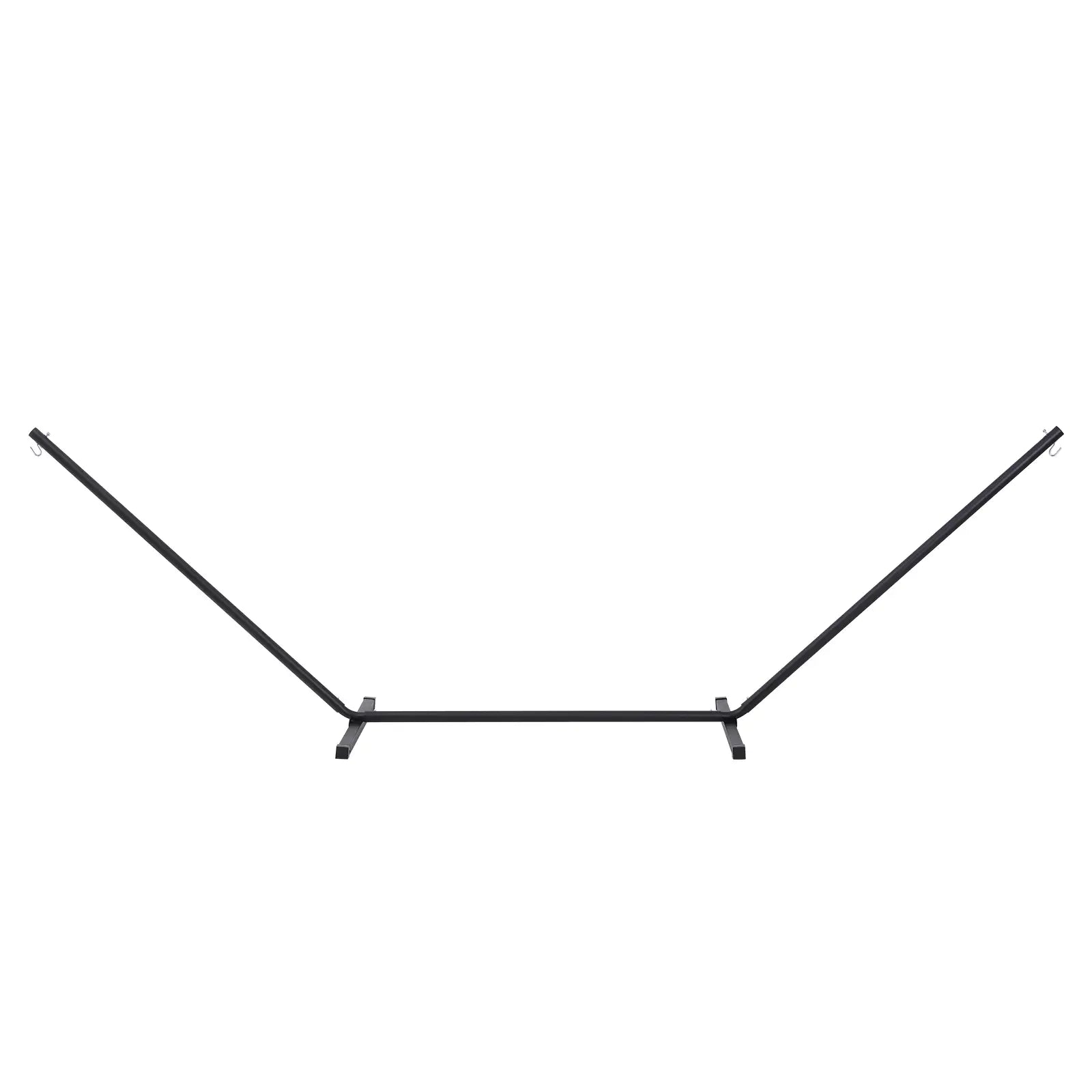 11.8'L Heavy Duty Hammock Stand, Straight Pole, Outdoor Use, Black Hammock Stands at Gallery Canada