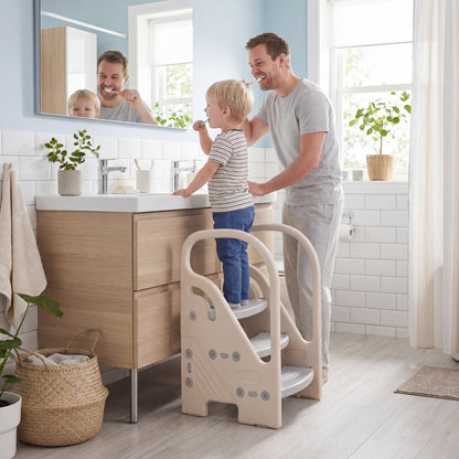 Adjustable 3-Step Helper Stool, Gray Kids Chairs & Seating at Gallery Canada