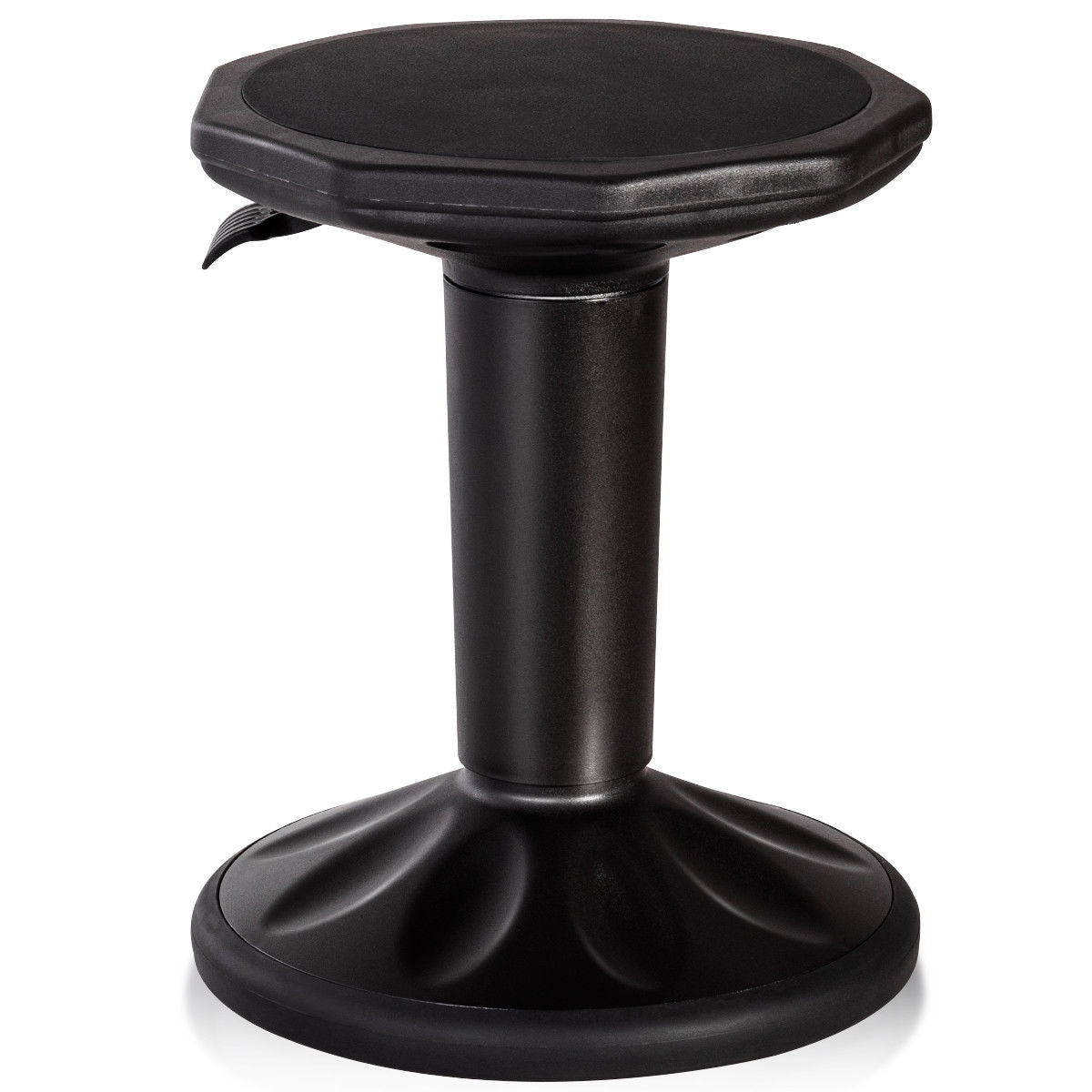 Adjustable Wobble Chair With Cushion Seat, Black Kneeling Chiars Black at Gallery Canada