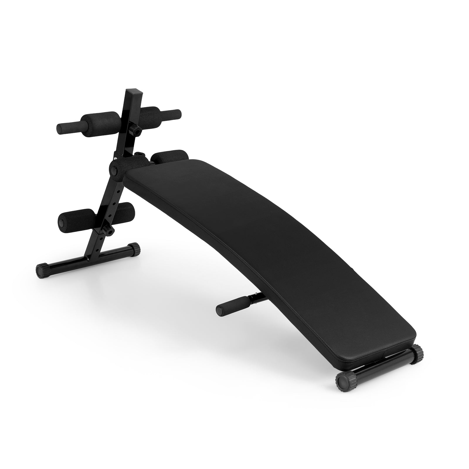 Adjustable Decline Sit Up Bench, Black Exercise Machines at Gallery Canada