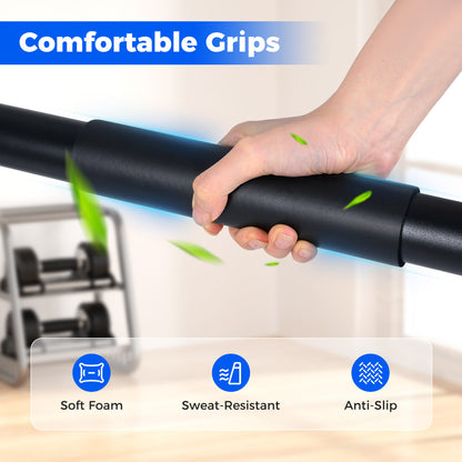 Adjustable Dip Bar Station, 660 LBS Capacity, Black Yoga Accessories at Gallery Canada