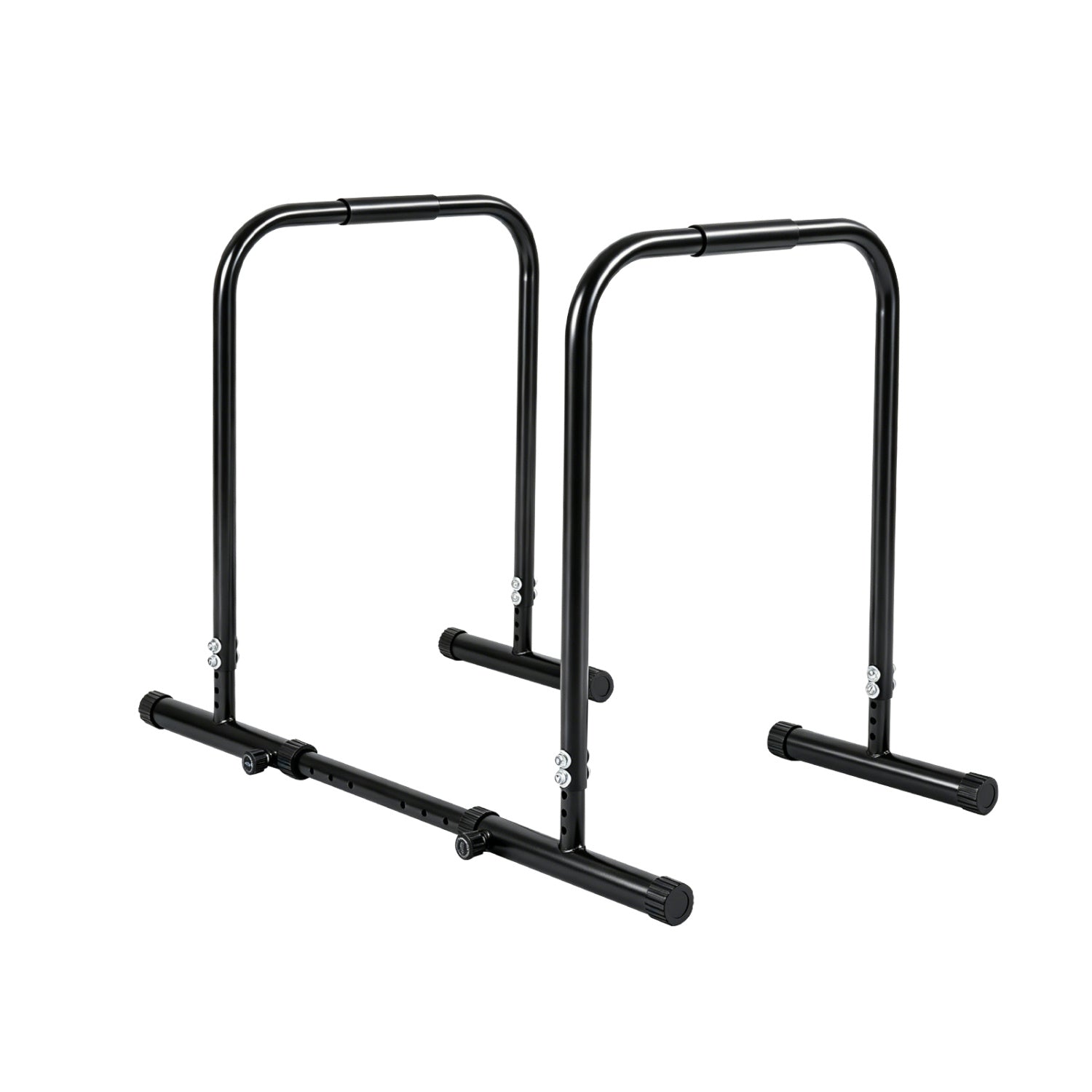 Adjustable Dip Bar Station, 660 LBS, Black Yoga Accessories at Gallery Canada