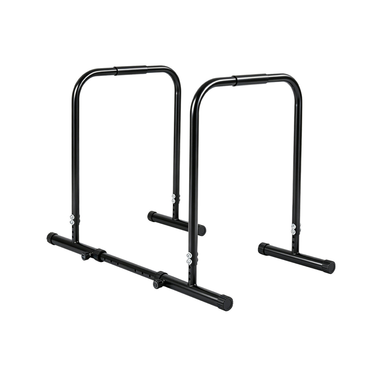 Adjustable Dip Bar Station, 660 LBS, Black Yoga Accessories at Gallery Canada