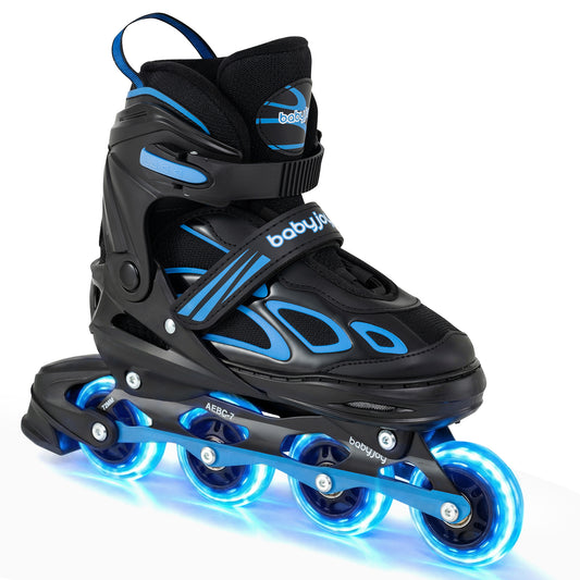 Adjustable Kids' Incline Skates 4 Sizes Adjustable Blade Roller, Blue Toy Sports Blue at Gallery Canada