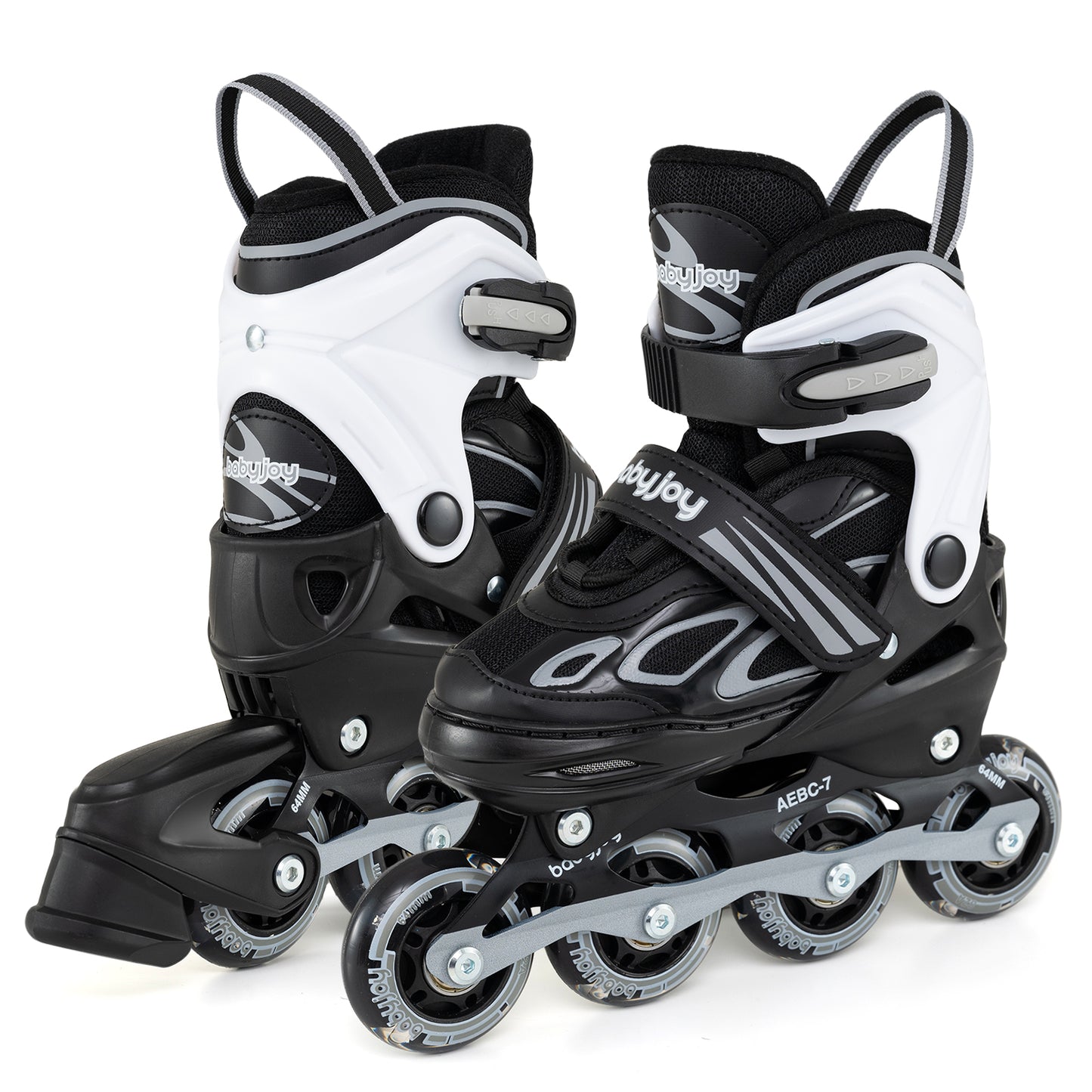 Adjustable Kids' Incline Skates for Boys Girls Ages 5-14, Black Toy Sports at Gallery Canada