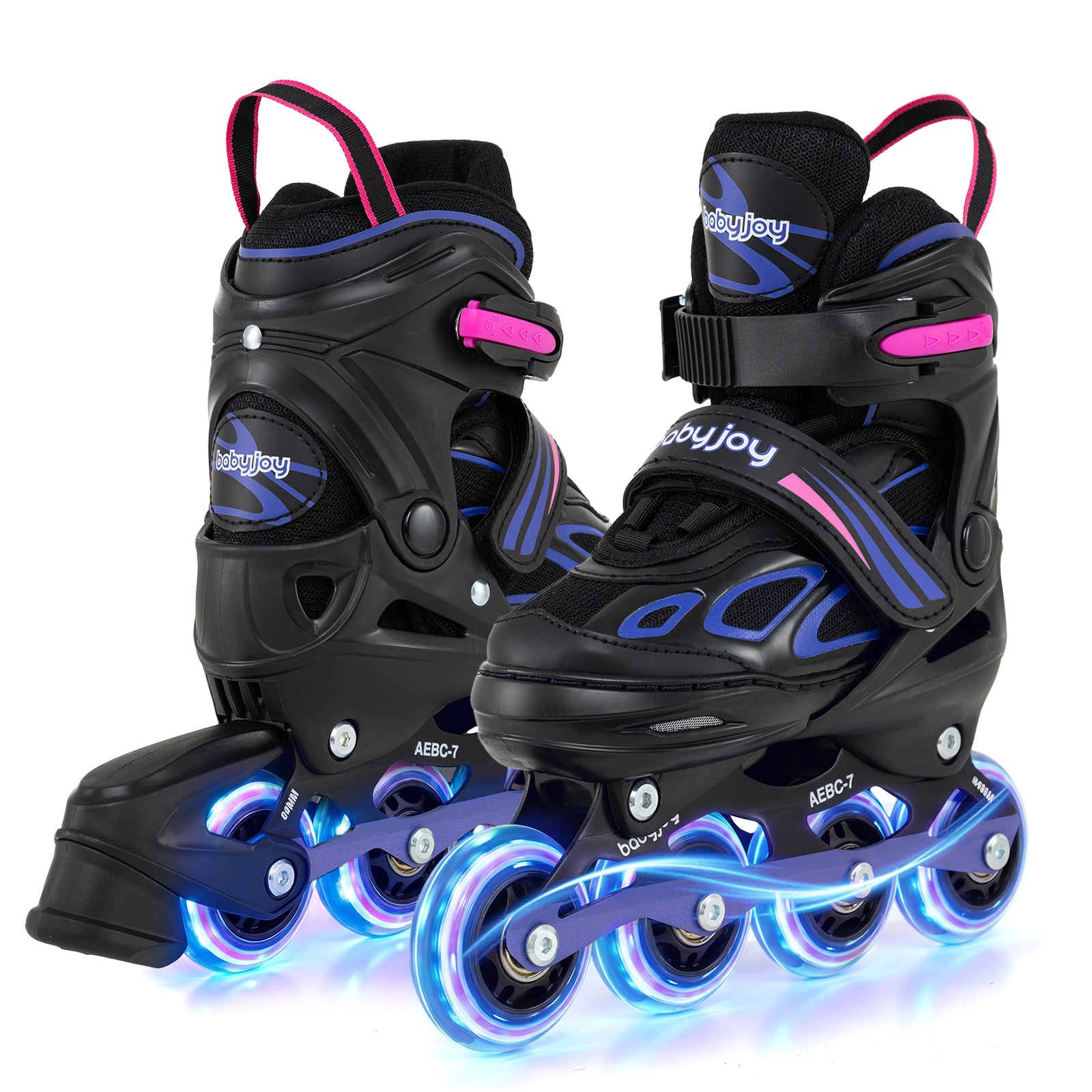 Adjustable Kids' Incline Skates for Boys Girls Ages 5-14, Purple Toy Sports Purple at Gallery Canada