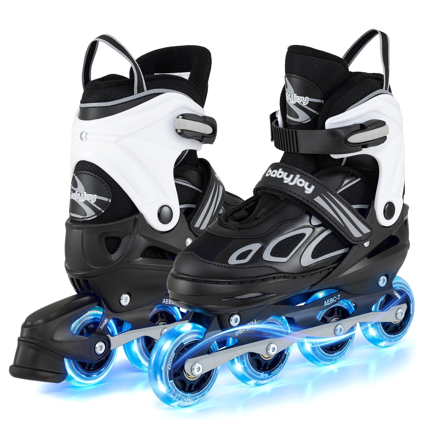 Adjustable Kids' Incline Skates 4 Sizes Adjustable Blade Roller, Black Toy Sports at Gallery Canada