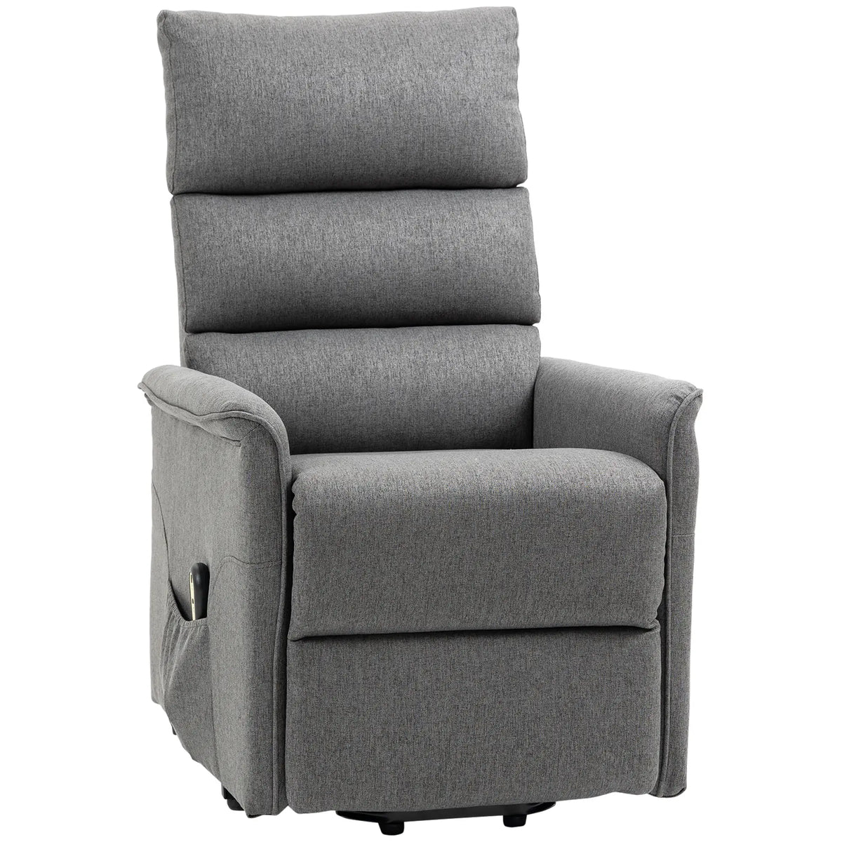 Lift Chair Recliner With Remote Control, Dark Grey Electric Power Lift Chairs at Gallery Canada