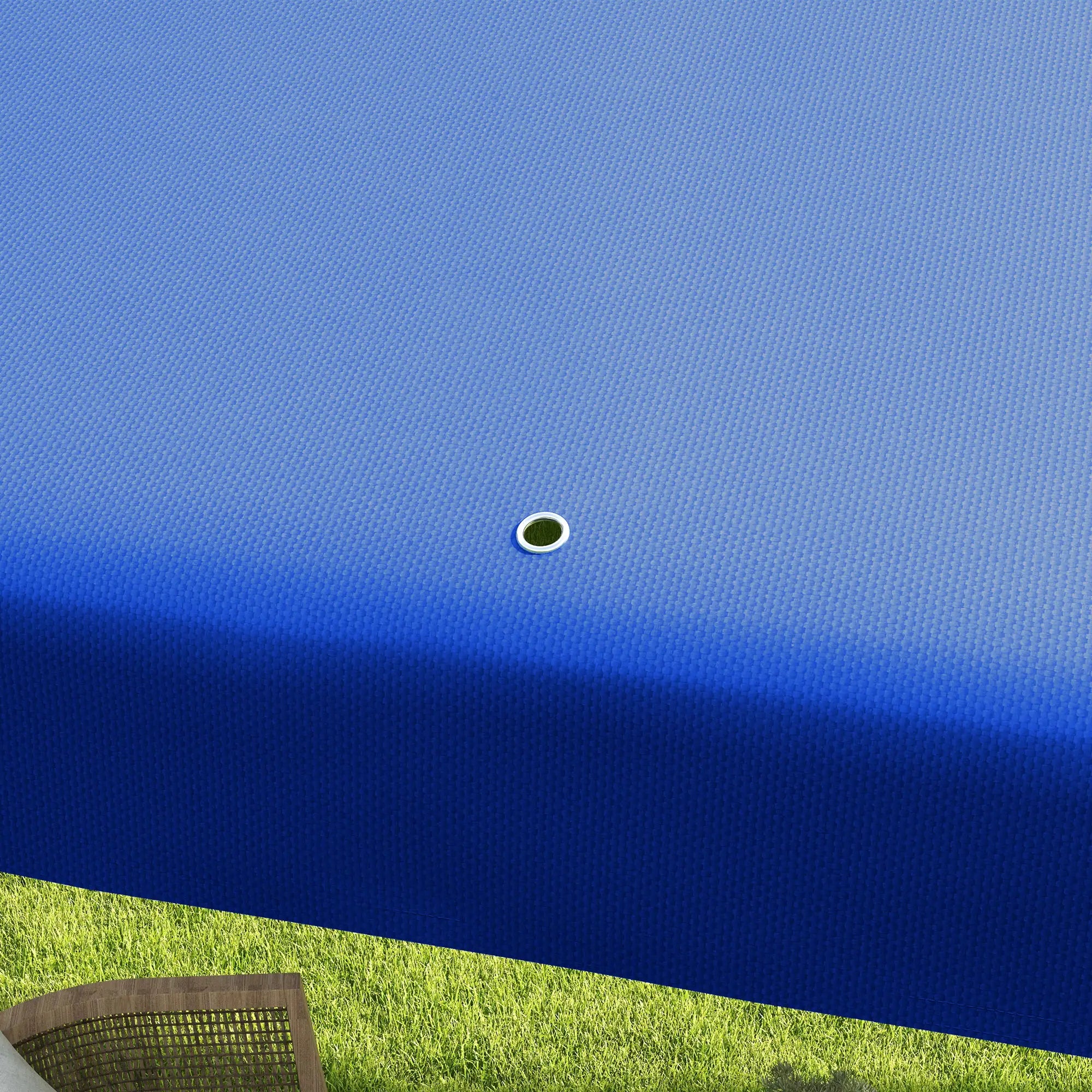 9' x 9' Portable Canopy Tent, Outdoor Gazebo, Dressed Legs, Blue Canopy Tents at Gallery Canada