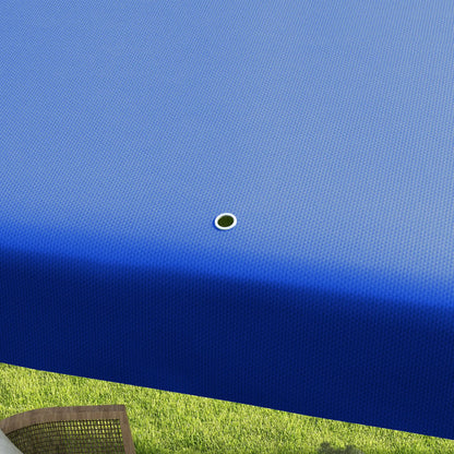 9' x 9' Portable Canopy Tent, Outdoor Gazebo, Dressed Legs, Blue Canopy Tents at Gallery Canada