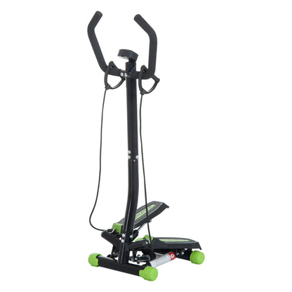Adjustable Twist Stepper With LCD Monitor, Resistance Bands, Stair Stepper Aerobic Equipment at Gallery Canada