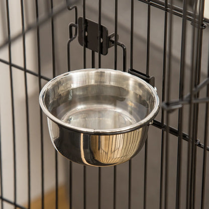 57 Inch Bird Cage for Cockatiel, Conure, Rolling Stand, Pull Out Tray Bird Cages at Gallery Canada