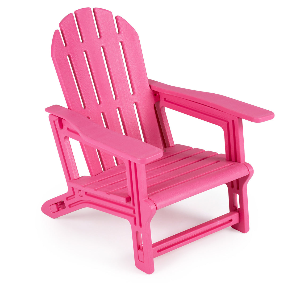 Kids Outdoor Patio Seating, Ergonomic Design, Pink