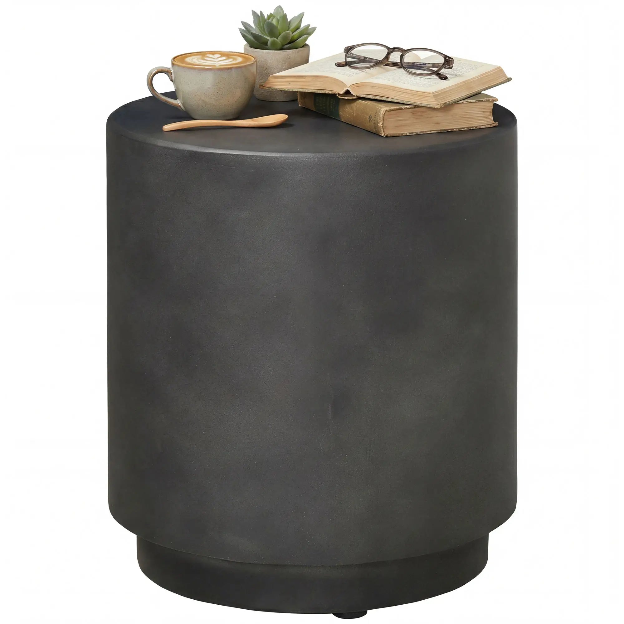 Terrazzo Finish Side Table, 17