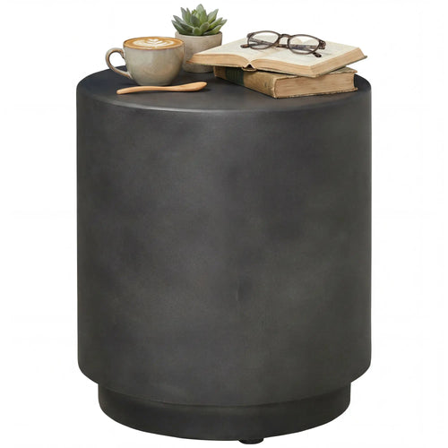 Terrazzo Finish Side Table, 17