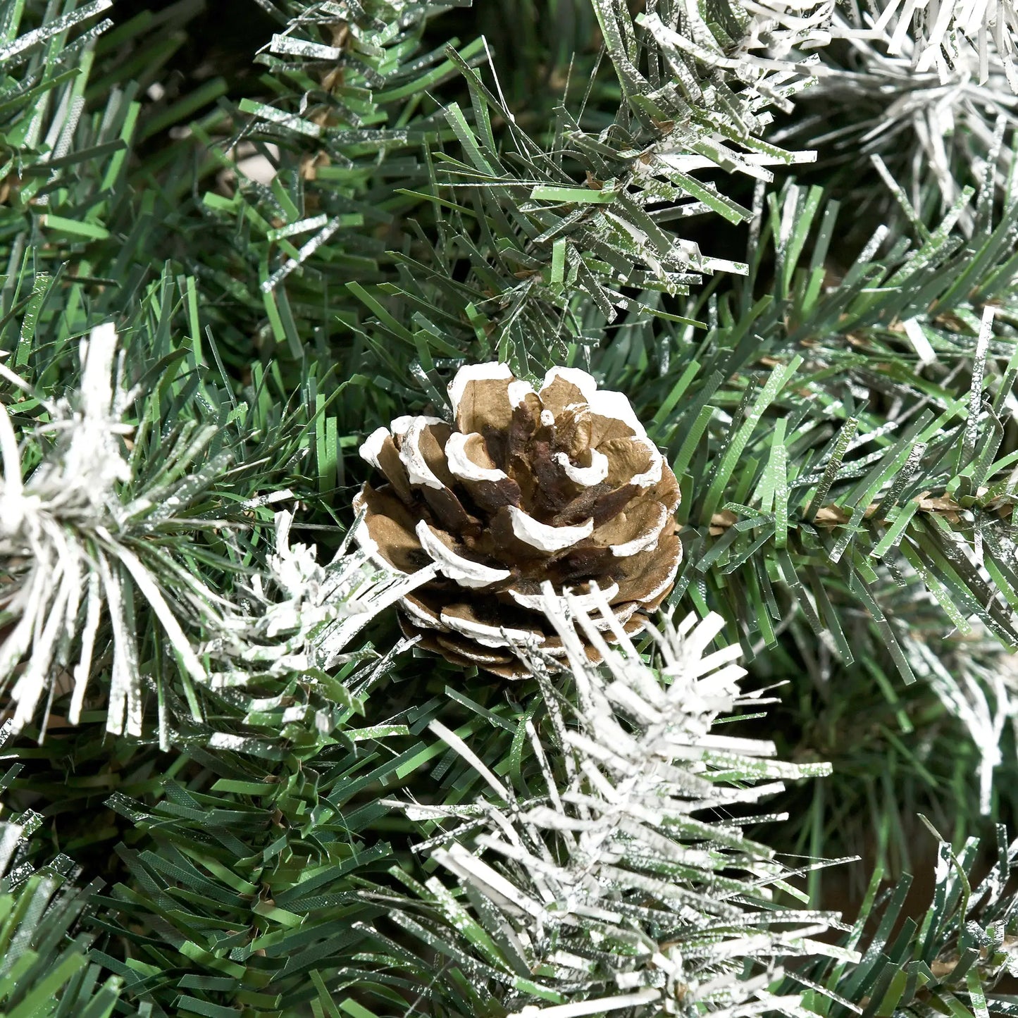 6ft Artificial Christmas Tree, Unlit Full, 800 Branches, 61 Pine Cones, Fir Artificial Christmas Trees at Gallery Canada