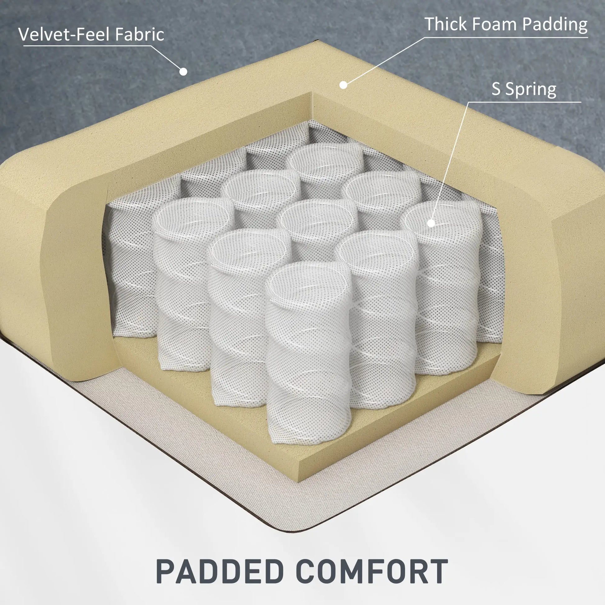 Manual Recliner Chair with Vibration Massage, Reclining Chair for Living Room with Side Pockets, Dark Grey Sofas & Reclining Chairs at Gallery Canada