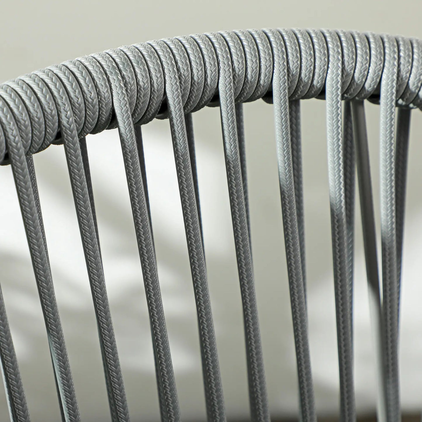 3-Piece Rattan Bistro Set, 2 Armchairs And Coffee Table, Grey Patio Furniture Sets at Gallery Canada