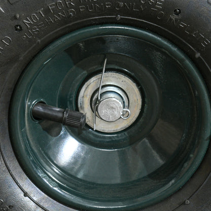 Garden Cart with 360° Swivel Seat, Tool Tray, Adjustable Height Garden Accessories at Gallery Canada