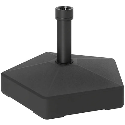 Heavy Duty Outdoor Umbrella Stand Base, Black Umbrella Bases at Gallery Canada
