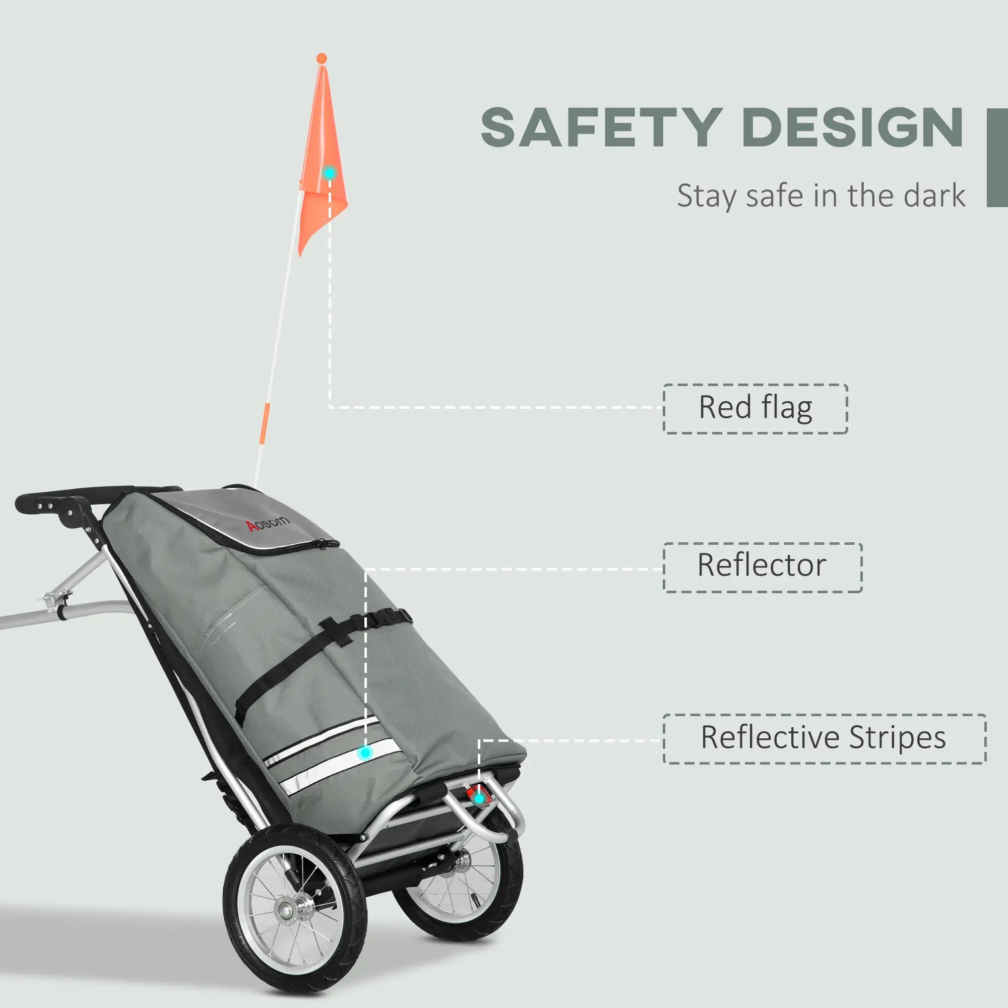 Bike Trailer, Bicycle Cargo Trailer, 12