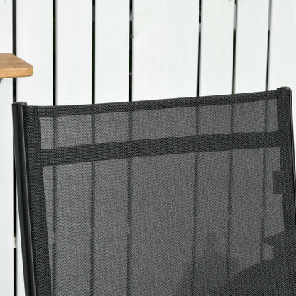 2PCs Lounge Chairs with Wheels, 5-Level Adjustable Backrest, White Lounger Chairs at Gallery Canada