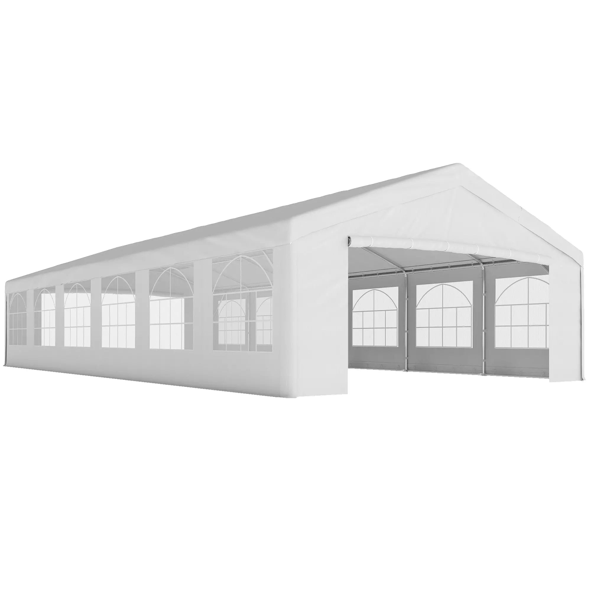 40'x20' Heavy Duty Party Tent, Removable Sidewalls, White Canopy Tents at Gallery Canada