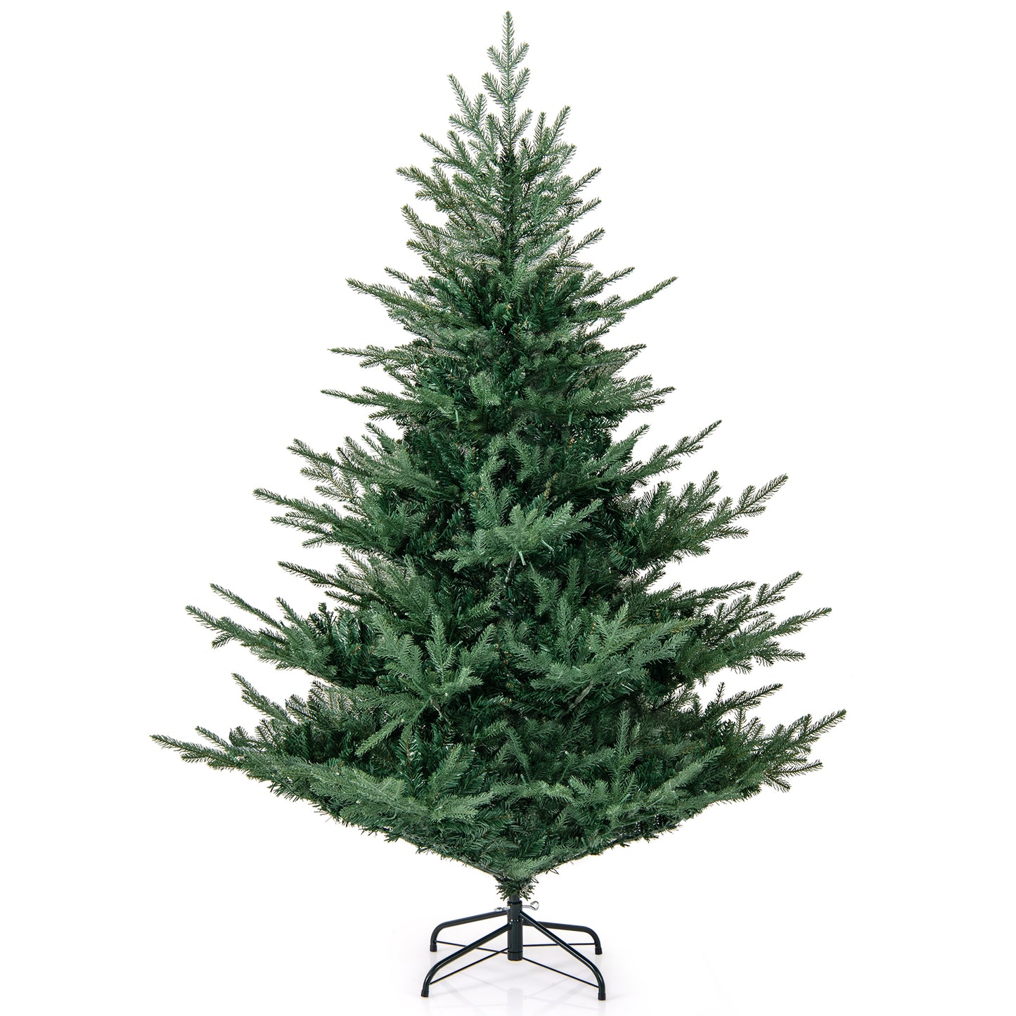 Artificial Christmas Tree with Branch Tips and Warm White LED Lights-6 Feet, Green Christmas Tree Options at Gallery Canada