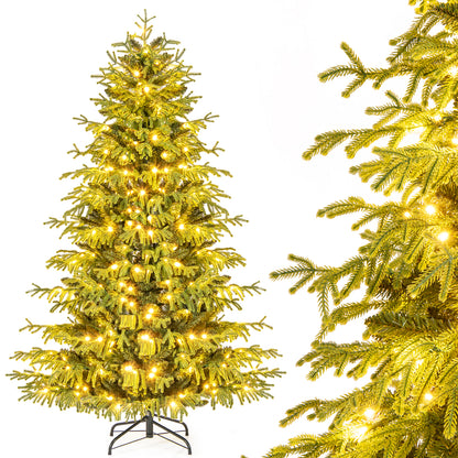 Artificial Christmas Tree, LED Lights, PVC Mixed Branch Tips, 6, Green Christmas Tree at Gallery Canada