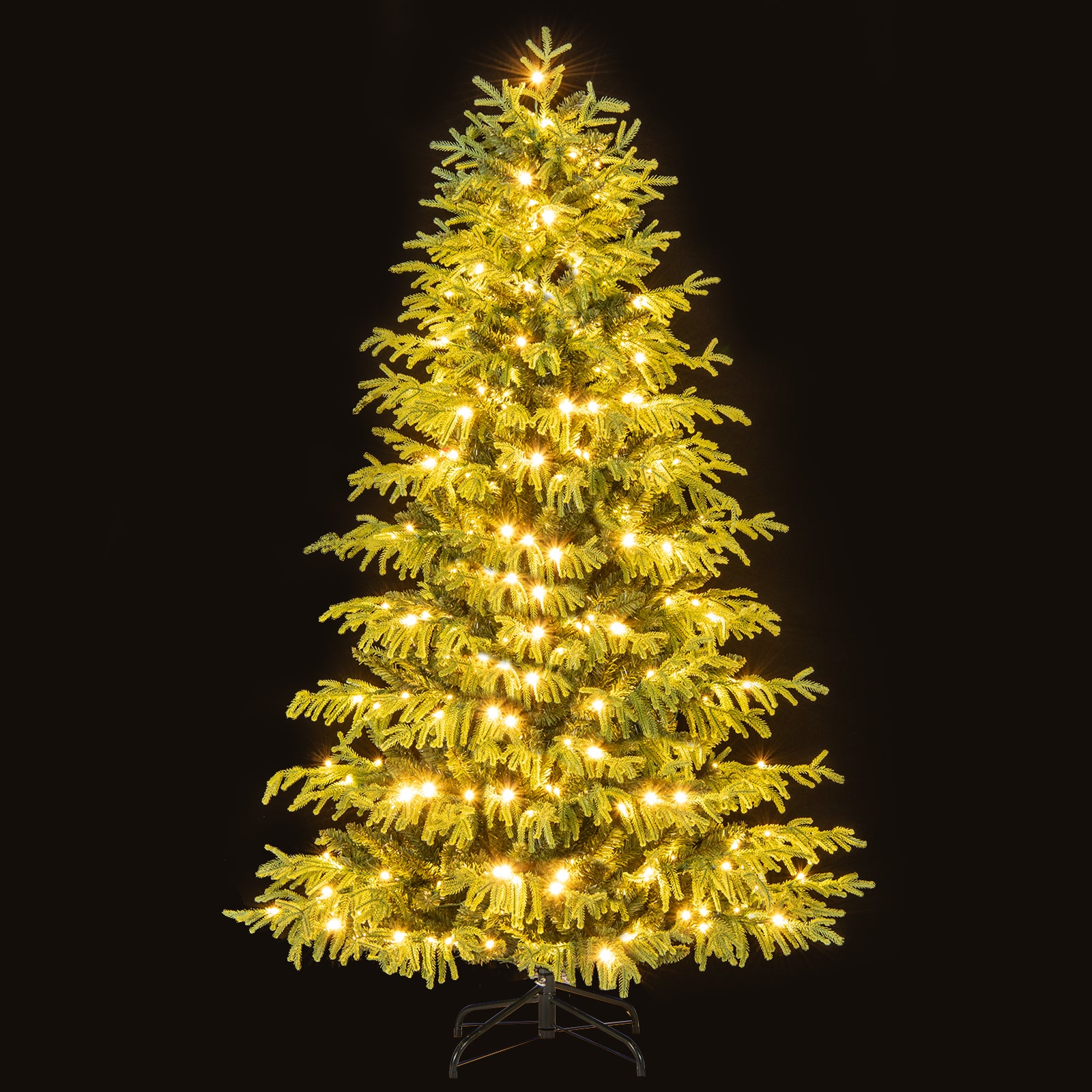 Artificial Christmas Tree, LED Lights, PVC Mixed Branch Tips, 6, Green Christmas Tree at Gallery Canada