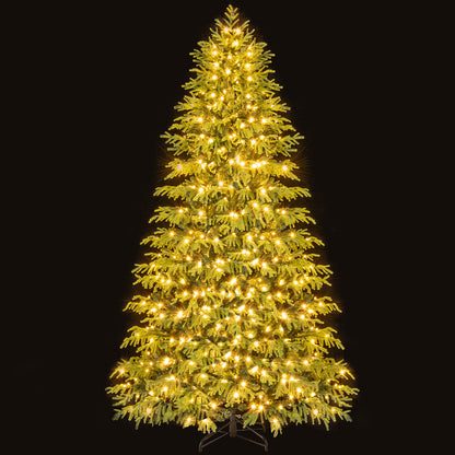 Artificial Christmas Tree With LED Lights, PVC Mixed Branch Tips, 8 Feet, Green Christmas Tree at Gallery Canada