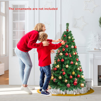 Artificial PVC Hinged Christmas Tree, 5 ft, Metal Stand, Green Christmas Tree at Gallery Canada