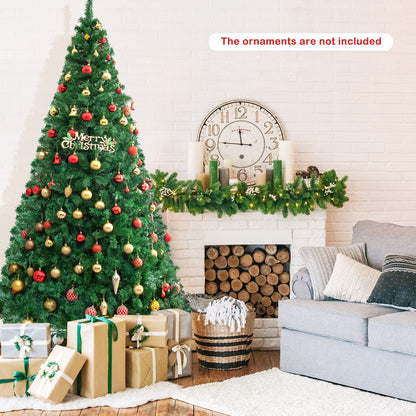 Artificial PVC Hinged Christmas Tree, 8 ft, Green Christmas Tree at Gallery Canada